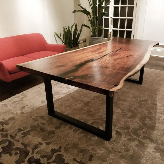 Single Slab Rosewood Table