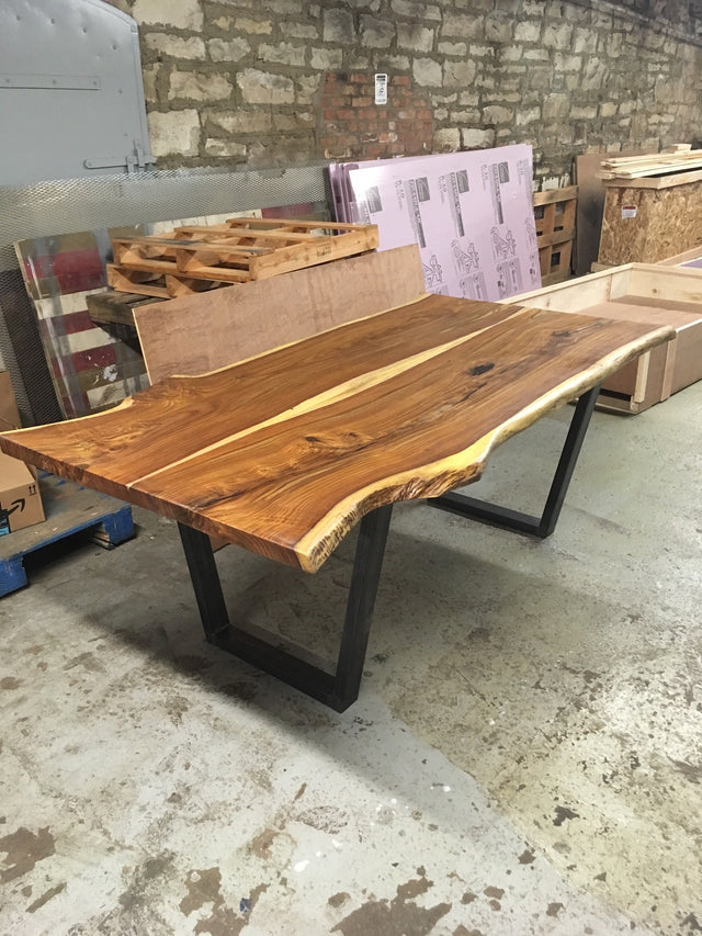 Bookmatched Rosewood Dining Table