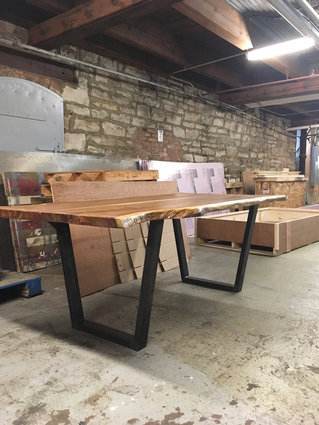 Bookmatched Rosewood Dining Table