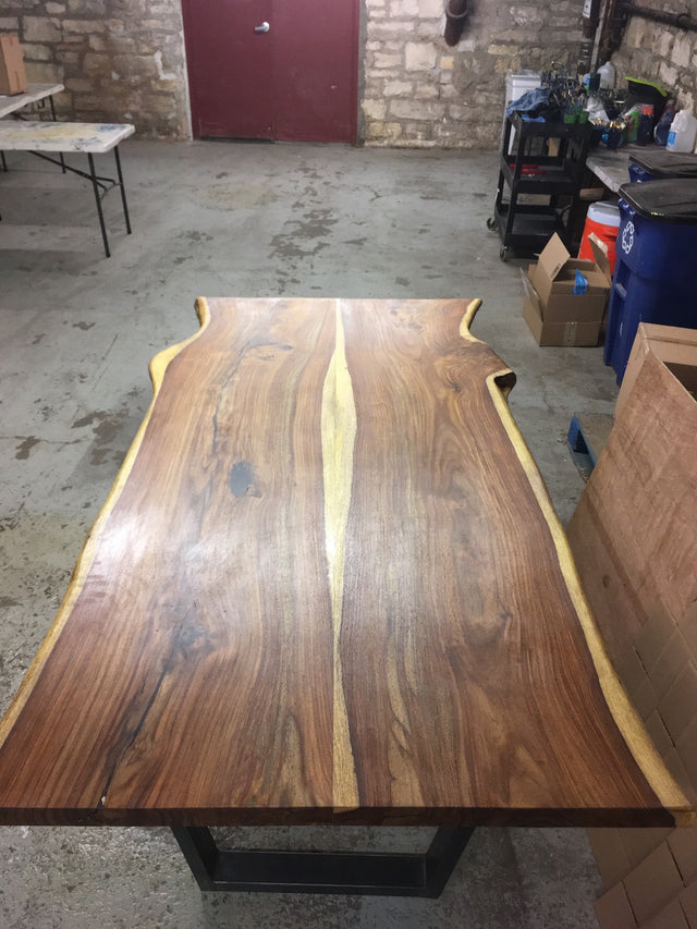Bookmatched Rosewood Dining Table