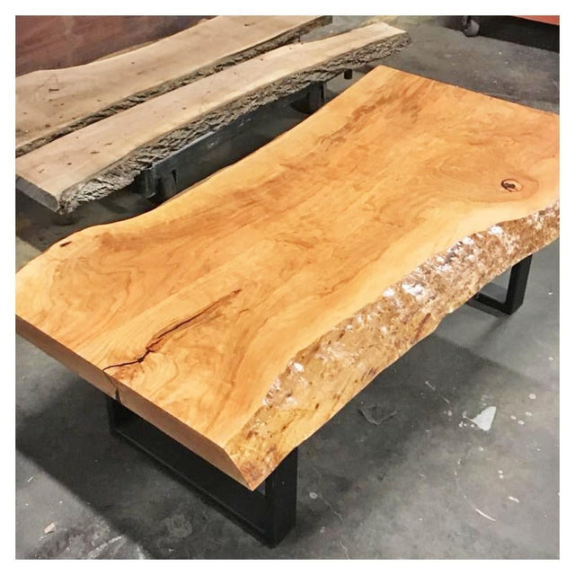 Live Edge Ash Coffee Table