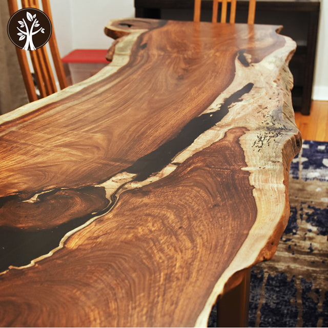 Single Slab Rosewood Dining Table