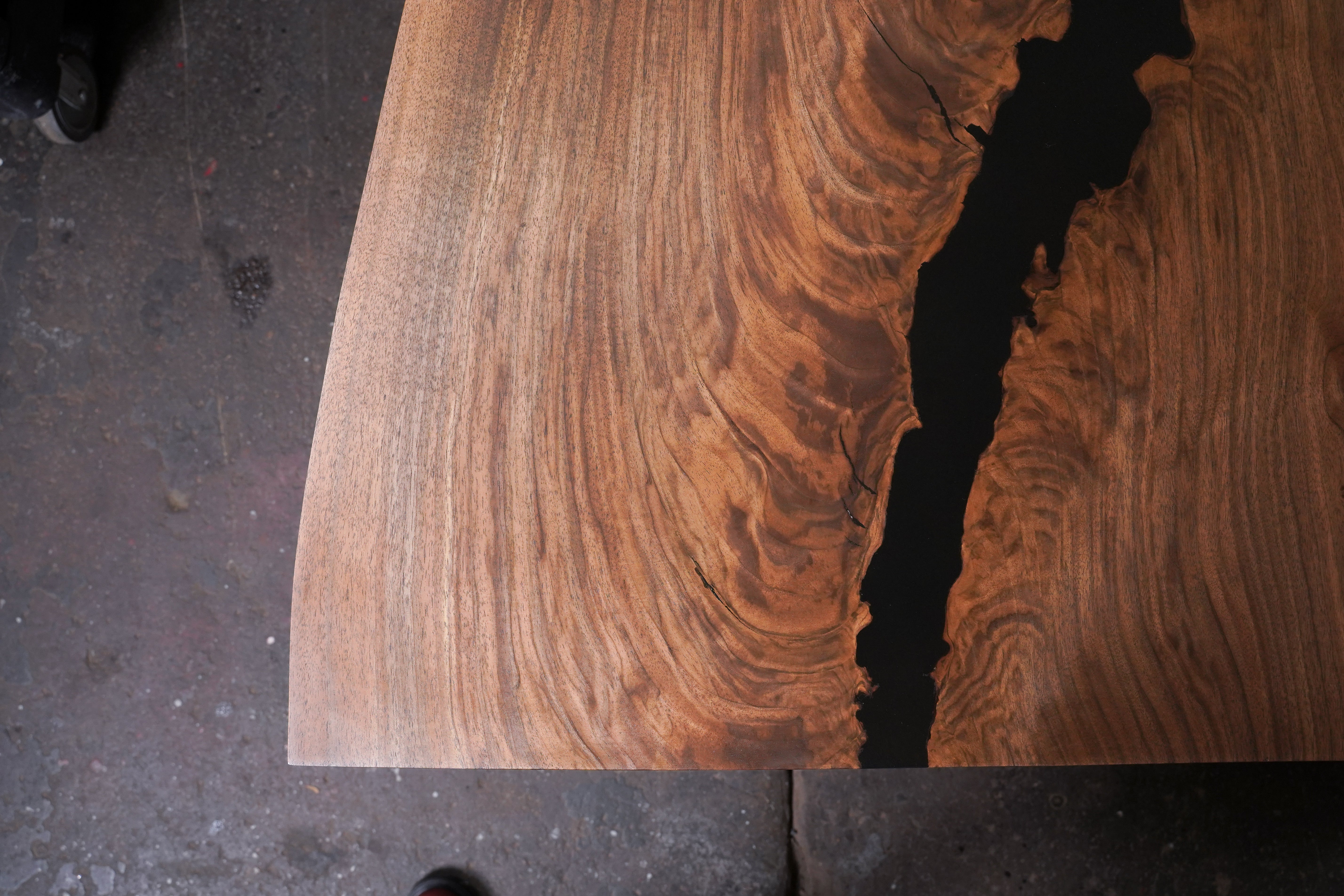 Product image 7: Black Walnut Live Edge Dining Table with a Single Slab Top