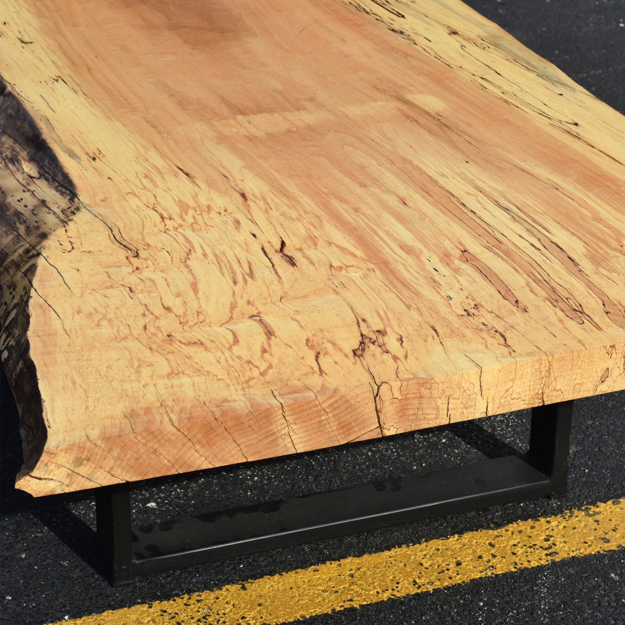 Product image 14: Spalted Maple Live Edge Dining Table