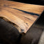 Live Edge Single Slab Black Walnut Dining Table