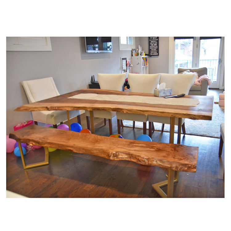 Product image 11: Black Walnut Live Edge Dining Table with Single Slab