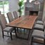 Single Slab Black Walnut Live Edge Dining Table