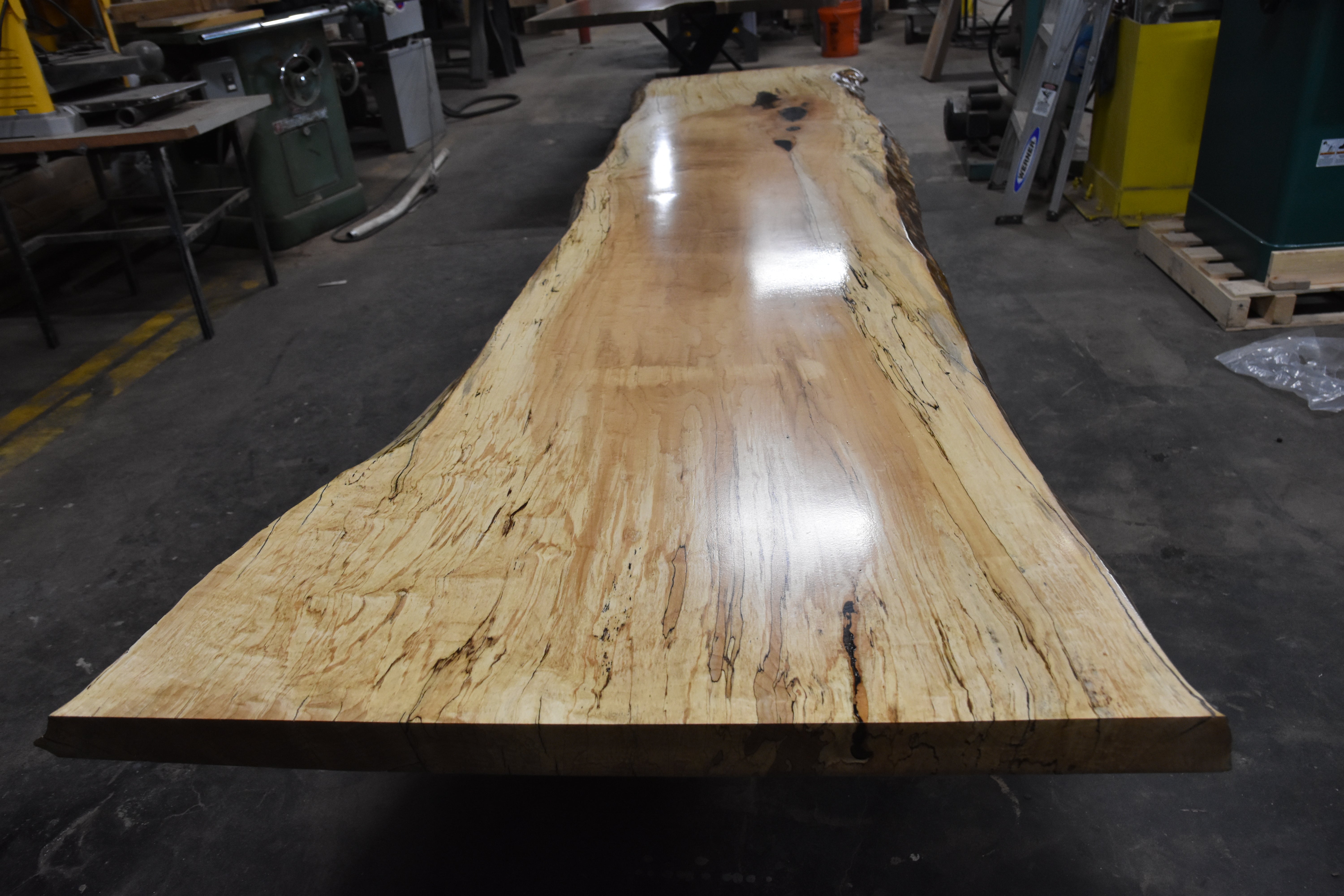 Product image 11: Spalted Maple Live Edge Dining Table