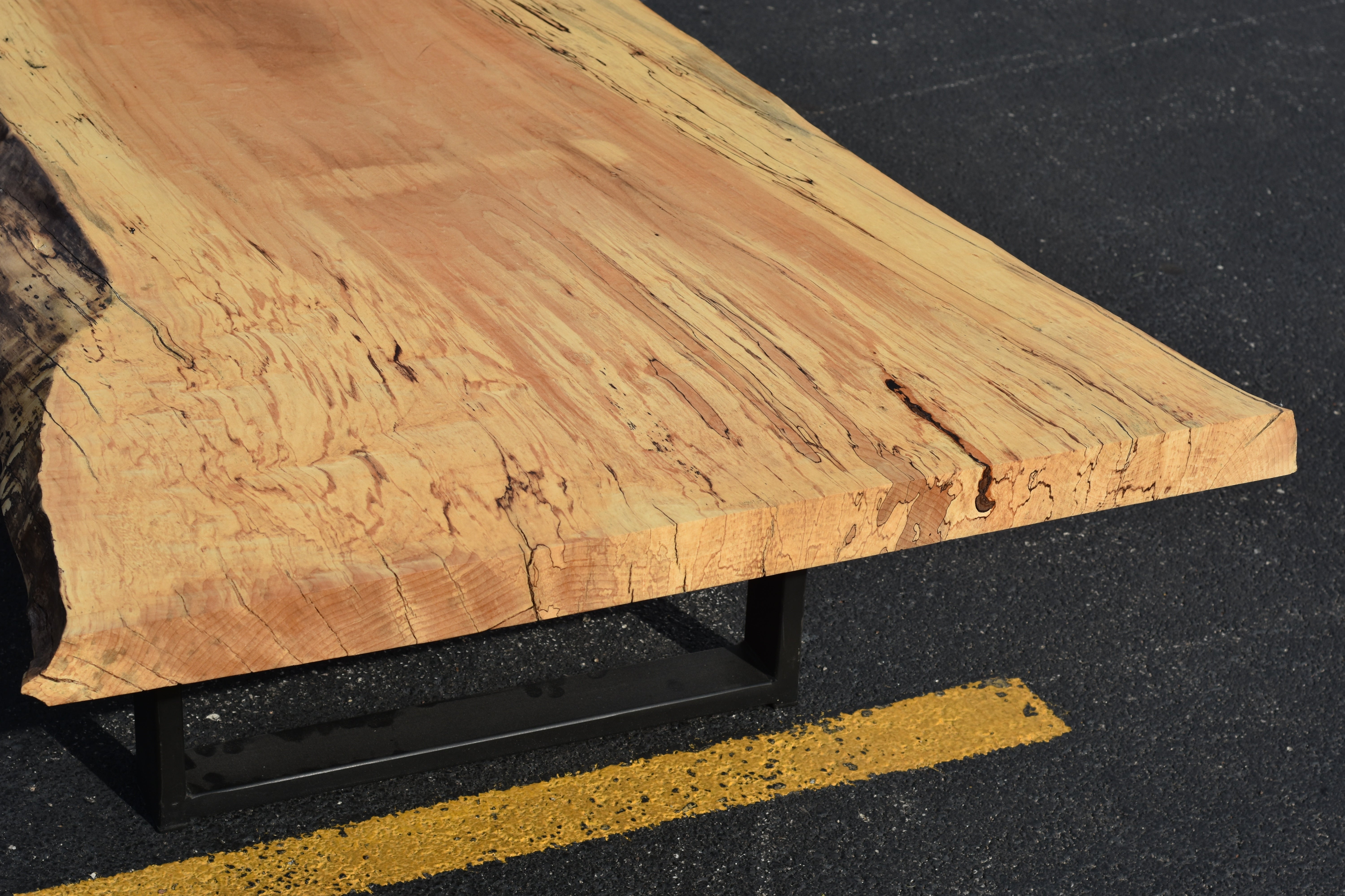 Product image 8: Spalted Maple Live Edge Dining Table