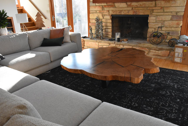 Live Edge Walnut Coffee Table