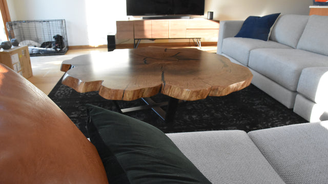 Live Edge Walnut Coffee Table