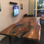 Black Walnut Book Matched Live Edge Dining Table