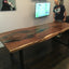 Black Walnut Book Matched Live Edge Dining Table