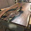 Black Walnut Book Matched Live Edge Dining Table