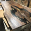 Black Walnut Book Matched Live Edge Dining Table