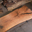 Black Walnut Live Edge Dining Table with a Single Slab Top