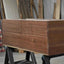 Custom Floating Walnut bathroom Vanity with Soft Close Drawers 2