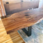 Black Walnut Live Edge Epoxy Resin Kitchen Dining Conference Table 4