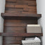 4 Inches Thick Heavy Duty Solid Walnut Floating Shelf 3