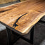 Black Walnut Book Matched Live Edge Dining Table 5