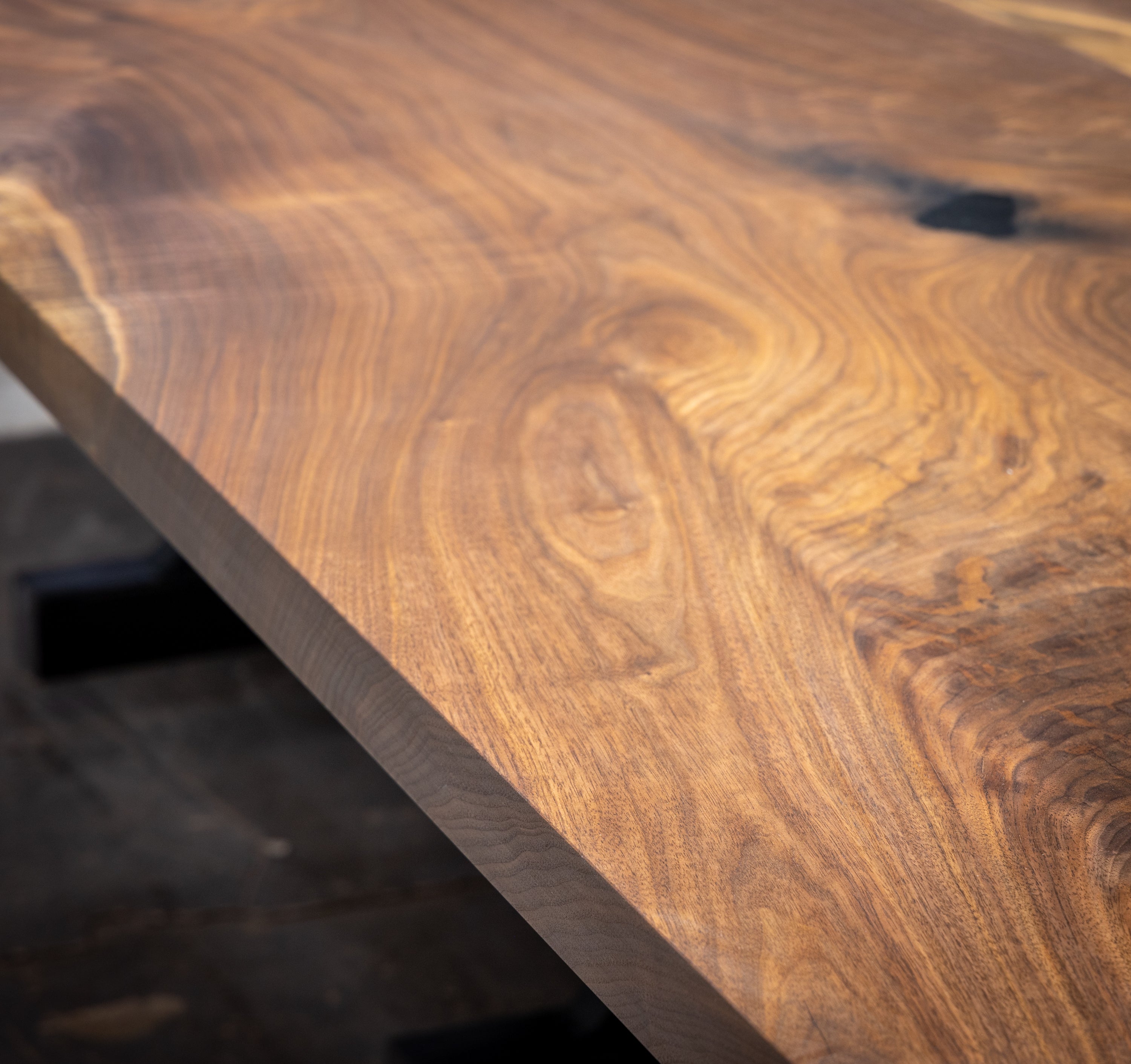 Book Matched Black Walnut Dining Table 5