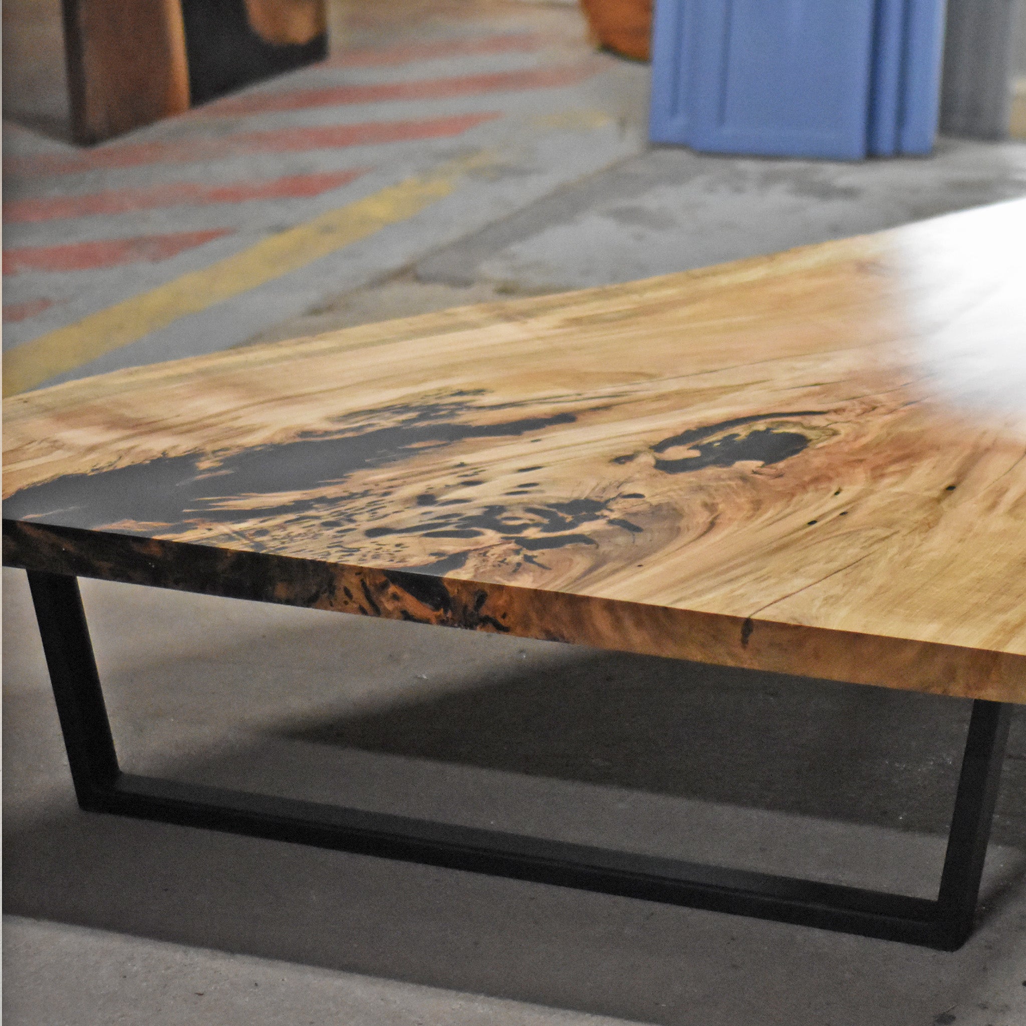 Live Edge Maple Coffee Table