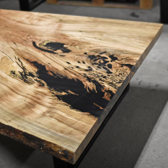 Live Edge Maple Coffee Table