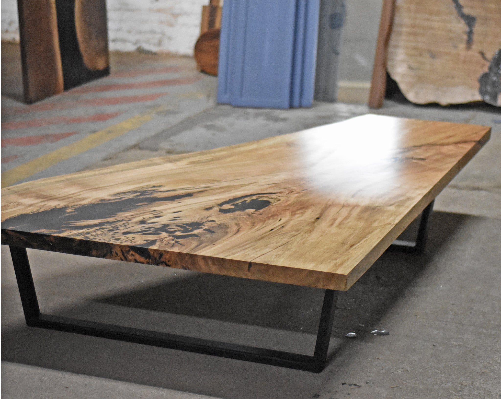 Live Edge Maple Coffee Table