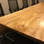 Single Slab Cottonwood Live Edge Table for Conference or Dining Room