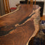 Live Edge Dining Table Solid Rosewood Dalbergia Sissoo