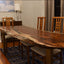 Live Edge Dining Table Solid Rosewood Dalbergia Sissoo