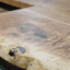 Beautiful wood texture of kitchen island 