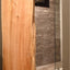 Live Edge Solid Maple Sliding Door