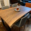 Single Slab Live Edge American Walnut Dining Table