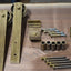 Sliding Barn Door Antique Brass Hardware Set