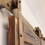 Sliding Barn Door Antique Brass Hardware Set