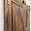 Sliding Barn Door Antique Brass Hardware Set