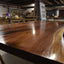 Live Edge Dining Table Dark Brown Walnut Chicago Makers Studio