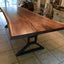 Live Edge Dining Table Single Slab Black Walnut