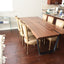 Live Edge Dining Table Single Slab Black Walnut