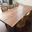 Live Edge Dining Table Single Slab Black Walnut