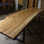 Live Edge Dining Table Elm Single Slab