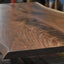 Black Walnut Book-Matched Live Edge Dining Table With Custom Base 4