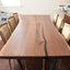 Live Edge Dining Table Single Slab Black Walnut