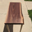 Live Edge Table for Entryway or Foyer Black Walnut 1