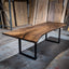 Single Slab Black Walnut Live Edge Dining Table